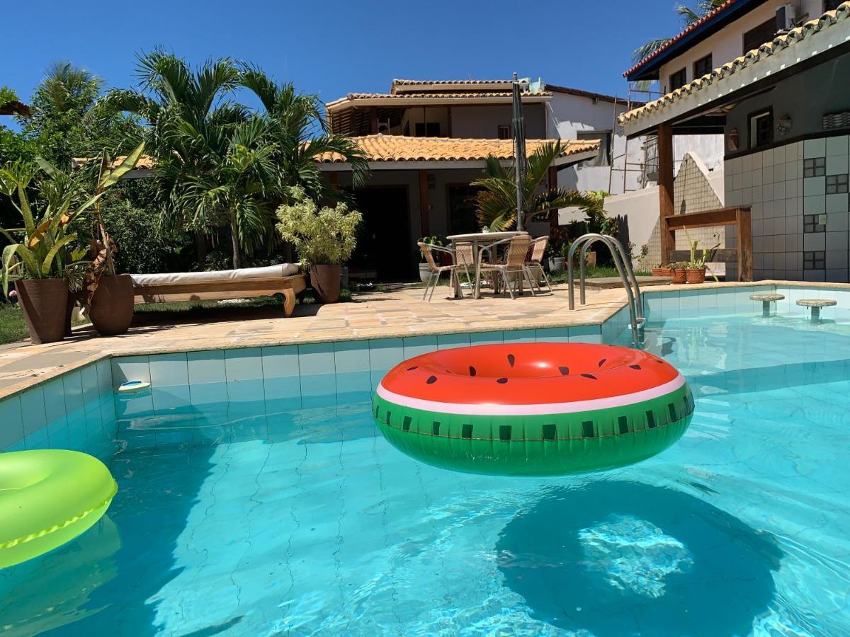 Casa de temporada 4 quartos sendo 2 suítes em Vilas do Atlântico - 200 m da praia e 6 km da capital Lauro de Freitas Exterior foto